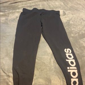 Black adidas leggings